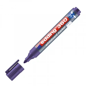 Edding 360 Beyaz Tahta Kalemi Yuvarlak Uç Mor