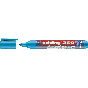 Edding 360 Whiteboard Marker Yazı Tahtası Kalemi AÇIK MAVİ
