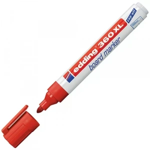 Edding 360XL Kırmızı Tahta Kalemi Doldurulabilir