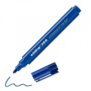 Edding 366 Beyaz Tahta Kalemi Yuvarlak Uç Mavi 1mm