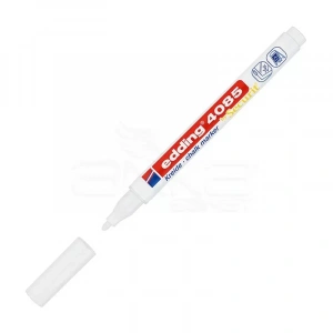 Edding 4085 Likit Tebeşir Kalemi 1-2mm 049 Beyaz