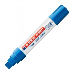 Edding 4090 Mavi Likit Tebeşir ve Cam Kalemi