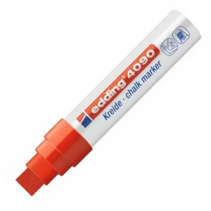 Edding 4090 Tebeşir ve Cam Kalemi Likit Kırmızı