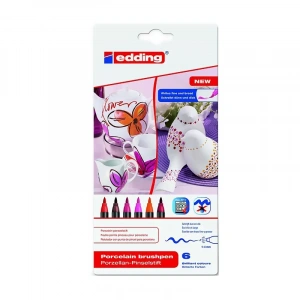 Edding 4200 Porselen Kalemi Sıcak 6lı Set