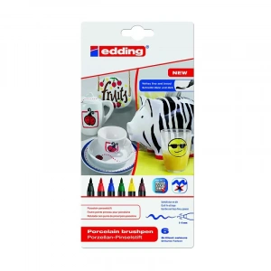 EDDİNG 4200 PORSELEN KALEMİ STANDART 6LI SET