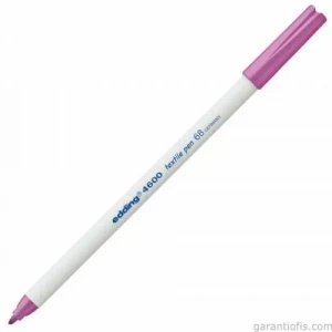Edding 4600 Fosforlu Mor Kumaş Boyama Kalemi (t-shirt/tekstil Pen)