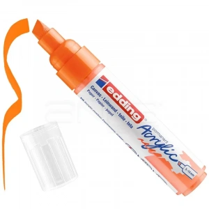 Edding 5000 Akrilik Marker Kalem 5-10mm Kesik Uç 066 Fosforlu Turuncu
