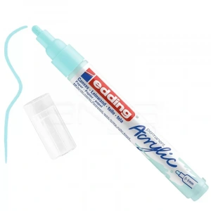 Edding 5100 Akrilik Marker Kalem 2-3mm Yuvarlak Uç 916 Pastel Mavi
