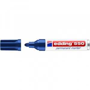 EDDİNG 550 MAVİ UÇ MARKER KALEM