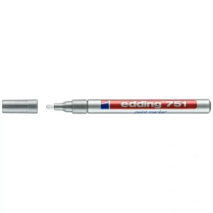 Edding 751 Tam Örtücü Boya Markörü Gümüş
