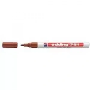 Edding 751 Tam Örtücü Boya Markörü Kahverengi