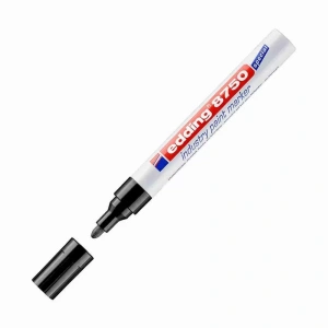 Edding 8750 Siyah Yağlı Ve Tozlu Zemin İçin Endüstri Boya Kalemi (paint Marker)