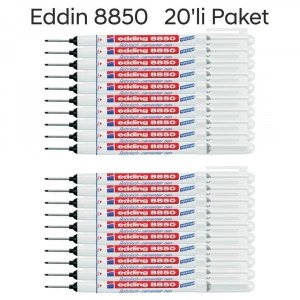 Edding 8850 Montaj İşaretleme ve Marangoz Kalemi 20li Paket