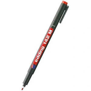 Edding Asetat Kalemi 1 Mm Kırmızı