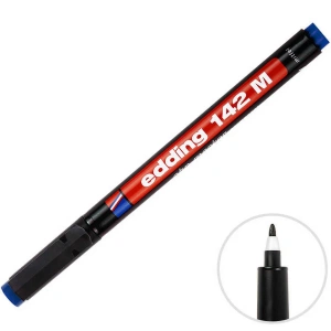 Edding Asetat Kalemi 1 mm Mavi