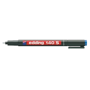 Edding Asetat Kalemi Permanent S Seri 0.3 MM Mavi 140 S