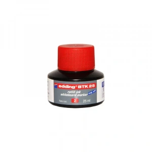 Edding Btk 25 Tahta Kalem Mürekkebi Kırmızı 25ml