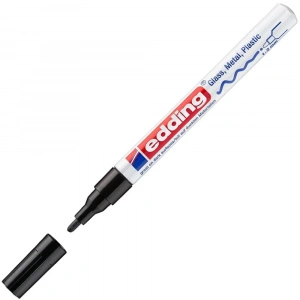 Edding Dekor Boya Yuvarlak Uçlu 1-2 MM Siyah 751CR