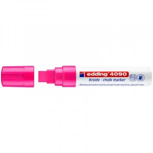 Edding E-4090 Pembe Fosforlu Cam Kalemi