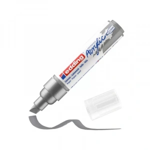 Edding Ed5000923 Akrilik Markör Kalın Uçlu 5.0-10.0mm Gümüş