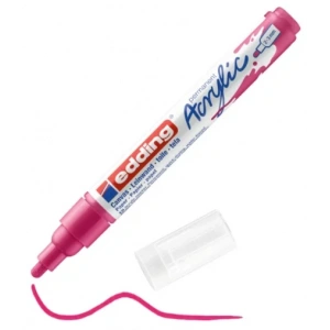 Edding Ed5100909 Akrilik Markör Orta Uçlu 2.0-3.0mm Telemagenta
