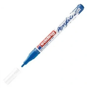 Edding Ed5300903 Akrilik Markör İnce Uçlu 1.0-2.0mm Anzer Mavisi