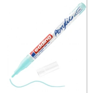 EDDİNG ED5300916 AKRİLİK MARKÖR İNCE UÇLU 1.0-2.0mm PASTEL MAVİ