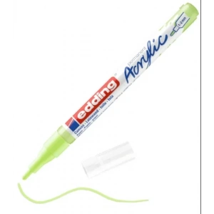 Edding Ed5300917 Akrilik Markör İnce Uçlu 1.0-2.0mm Pastel Yeşil