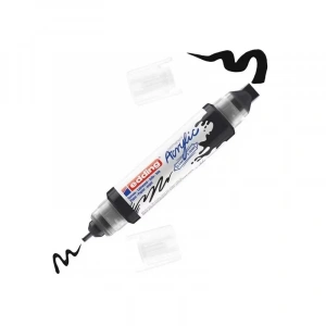 Edding Ed5400901 3d Double Liner Çift Uçlu Akrilik Markör Siyah