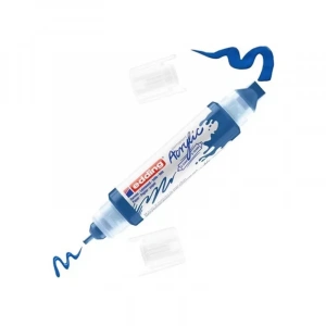 Edding Ed5400903 3d Double Liner Çift Uçlu Akrilik Markör Anzer Mavisi