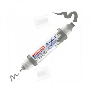 Edding Ed5400926 3d Double Liner Çift Uçlu Akrilik Markör Antrasit
