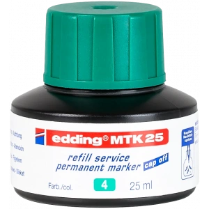 Edding MTK 25 Permanent Markör Yedek Mürekkep 25 ml Yeşil