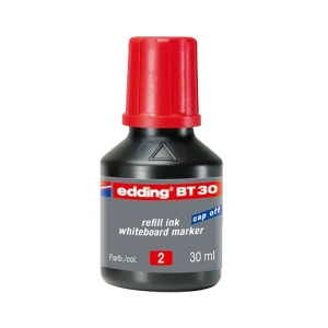 Edding Tahta Kalem Mürekkebi Damlalıklı 30 ML Kırmızı BT30