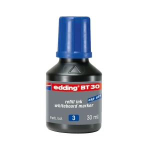 Edding Tahta Kalem Mürekkebi Damlalıklı 30 ML Mavi BT30