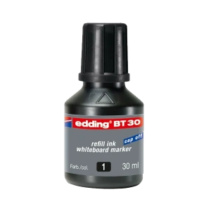 Edding Tahta Kalem Mürekkebi Damlalıklı 30 ML Siyah BT30