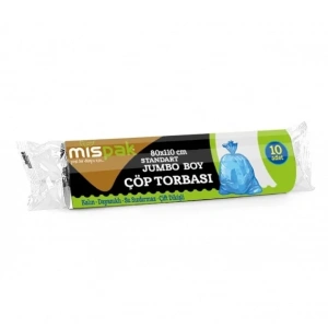 Eko Çöp Poşeti Jumbo Boy Mavi 25 Rulo ( 80x110 cm )