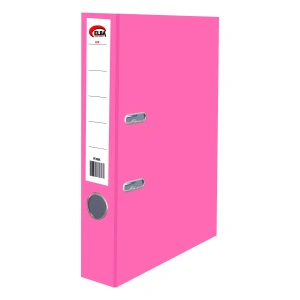 Elba Büro Klasör Dar Plastik Pembe