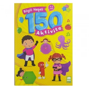 Ema Bilgili Neşeli 150 Aktivite Boyama Kitabı