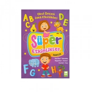 EMA ÇOCUK SÜPER ETKİNLİKLER KİTABI HARFLER