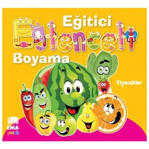 Ema Eğitici Eğl.Boyama-Yiyecekler