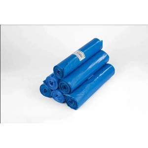 Endüstriyel Çöp Poşeti Battal Boy Mavi 300G 20 Rulo