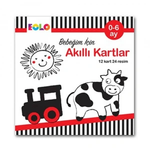 Eolo  Bebeğim için Akıllı Kartlar 0-6 ay - Eğitici Kartlar