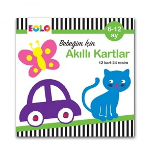 Eolo  Bebeğim İçin Akıllı Kartlar 6-12 Ay - Eğitici Kartlar