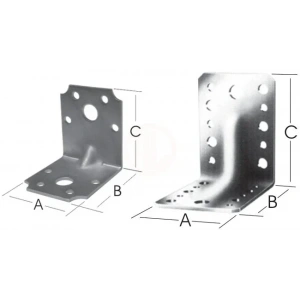 Ermo 40X40X40 Köşebent Ağır Hizmet - 19407