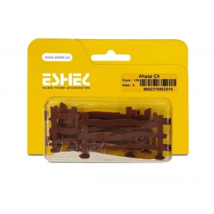Eshel Maket Ahşap Çit 1/50 4lü