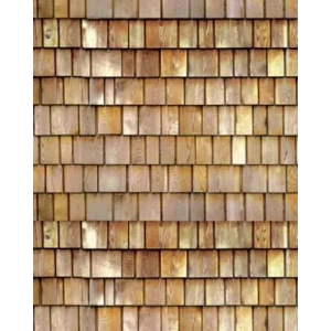 Eshel Maket Düz Ahşap Karton Çatı 1/50 3lü