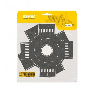 Eshel Maket Düz Ve Yuvarlak Dönel Kavşak 1/50 2li