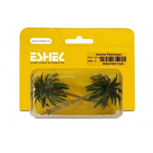 Eshel Maket Hurma Palmiyesi 8,5cm 2li