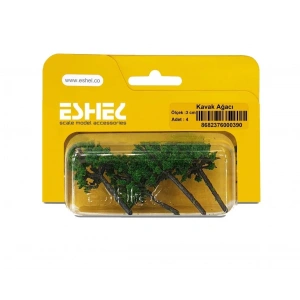 Eshel Maket Kavak Ağacı 3cm 4lü