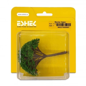 Eshel Maket Mantar Ağacı 11cm 1li